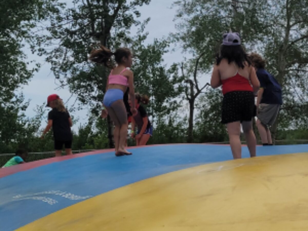 Trampoline Géant